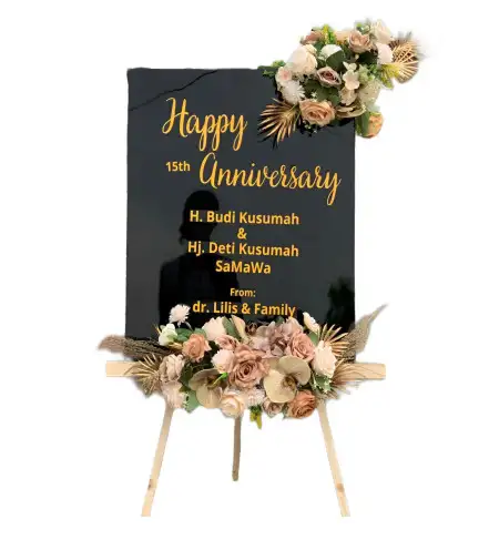 Papan Bunga Akrilik Talang Jambe