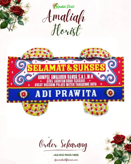 Papan Bunga Ucapan Selamat Talang Jambe